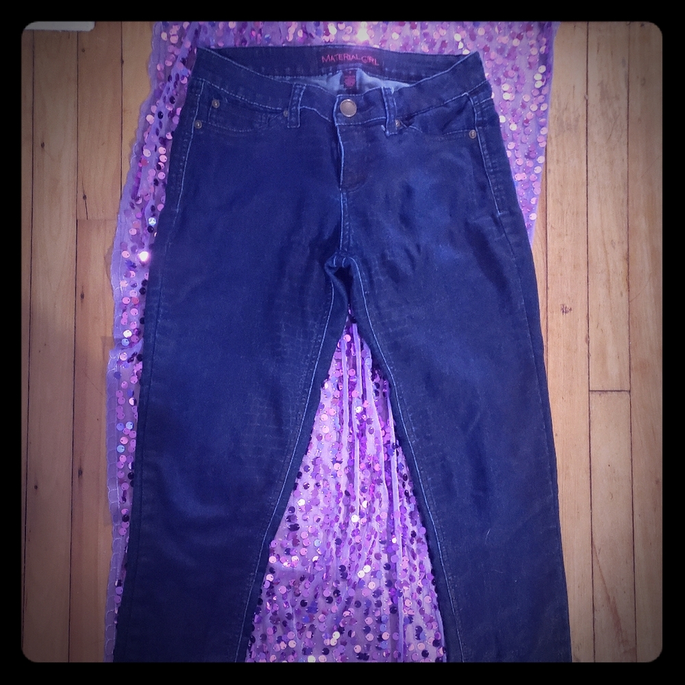 🍄2for45🍄Size 3-5 Material Girl Skinny Jeans